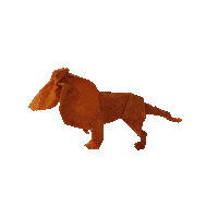 Lion Leon Sticker