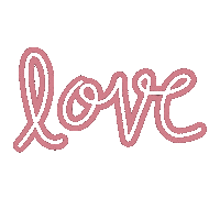 In Love Pink Sticker