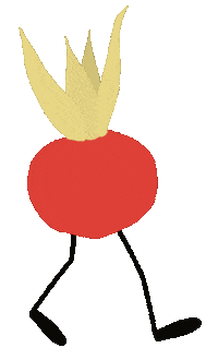 Fall Season Rose Sticker by Daniela Nachtigall