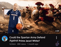 Virginia Basketball Go Hoos GIF