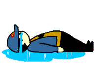 Sad Superman Sticker