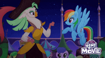 mylittleponymovie reaction happy funny fun GIF
