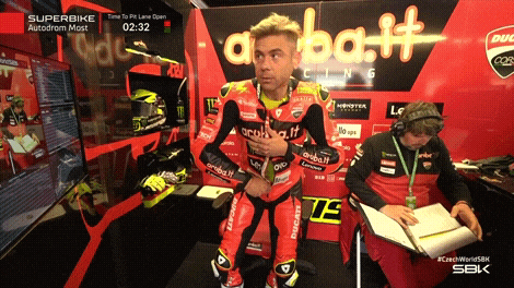 Alvaro Bautista Smile GIF by WorldSBK