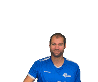 kvBlauwWit bw kloetinge blauw wit kloetinge bw 2 Sticker