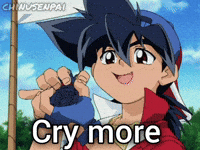 Cry More GIF