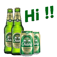 Hello Sticker by ChangBeer