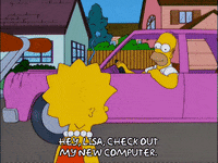 happy homer simpson GIF