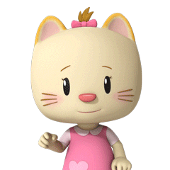 Cat What Sticker by UpStudiosWorld