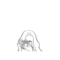 Logo Camera Sticker by Paula Otti photography