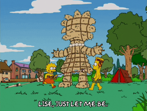 mad bart simpson GIF