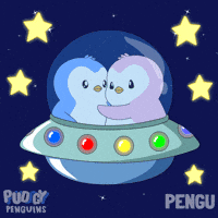 I Love You Space GIF by Pudgy Penguins