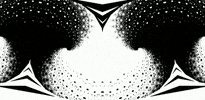 anniemuse black and white mask abstract bw GIF