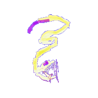 Sharp Teeth Drawing Sticker by A Reason To Feel