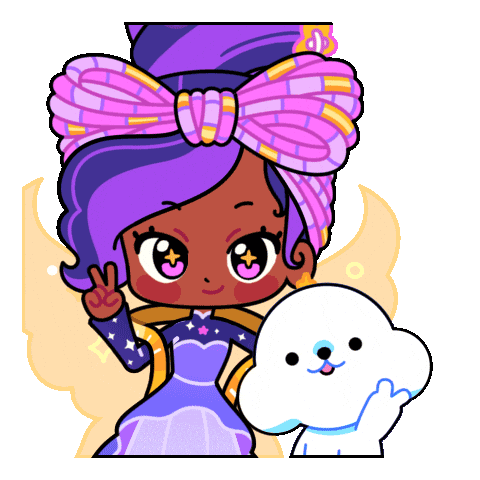 SparklesMagicalMarket giphyupload dog white wink Sticker