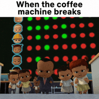 boss baby coffee GIF by NETFLIX