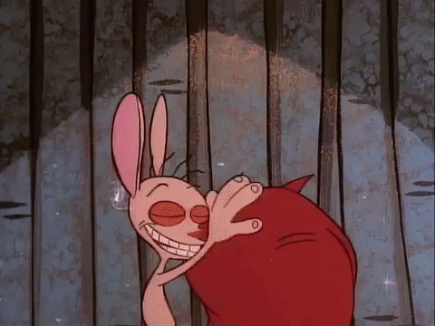 ren and stimpy nicksplat GIF