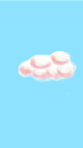 drawing cloud GIF