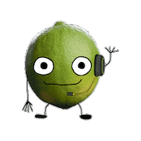 Fruit Lime Sticker by PlumFilms