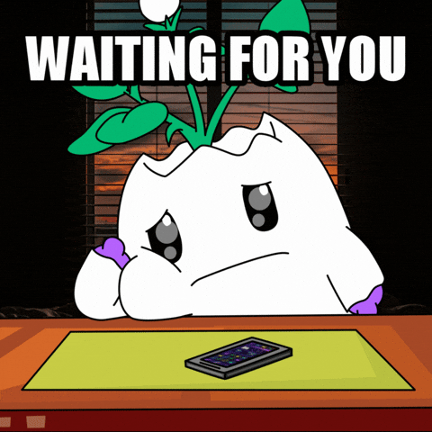 Sad Still Waiting GIF by Magic Eden