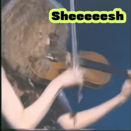Miribenari giphygifmaker wow you got it violin GIF