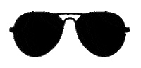 gatsbycode cool sunglasses men keren Sticker