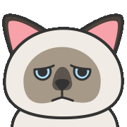 chou2_cat 臭臭 沮喪 chou2cat Sticker