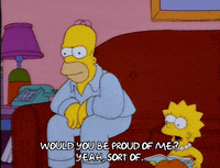 homer simpson couch GIF