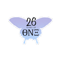 Thetanuxi service leadership sisterhood one love Sticker