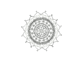 Vibe Mandala Sticker