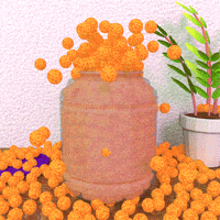Snacks Volcano GIF by jjjjjohn