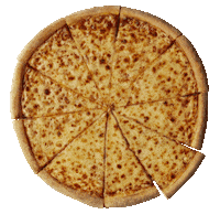 Cheese Pizza Eating Sticker by Dominos UK