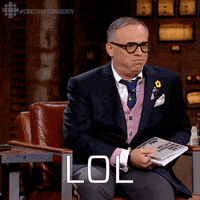 Dragons Den Lol GIF by CBC
