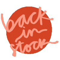 Shop Back In Stock Sticker