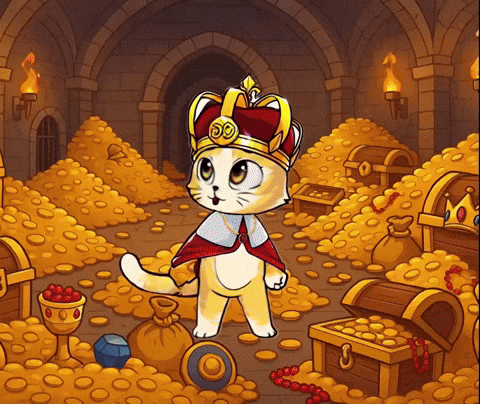 Gold King GIF by Hero Galaxy NFT
