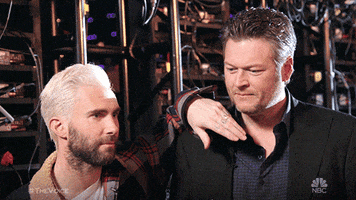 shocked the voice GIF by NBC