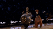 happy circus GIF by NBA