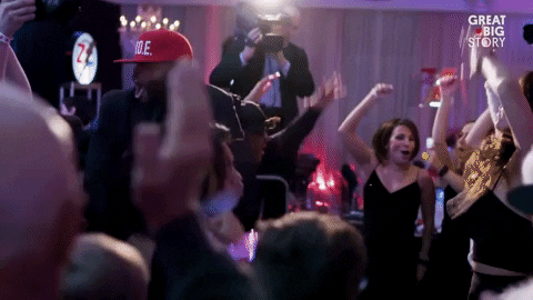 celebrate turn up GIF by Great Big Story