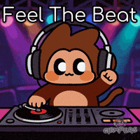 Turn It Up Spinning GIF by Chimpers