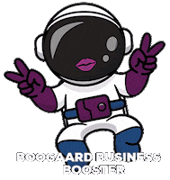 Boogaard rocket astronaut booster raket Sticker