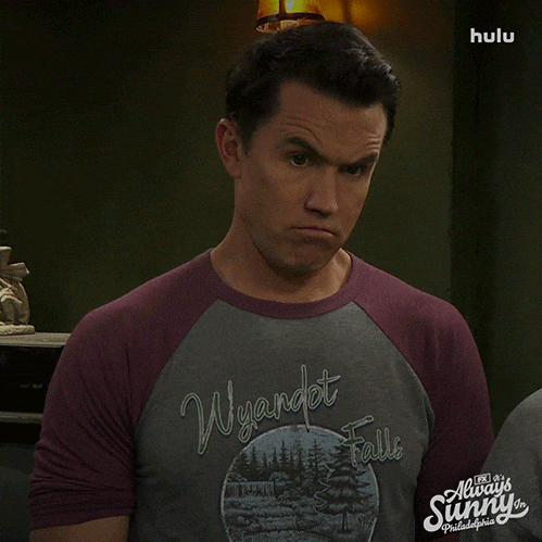 No Way Mac GIF by It's Always Sunny in Philadelphia