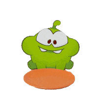 Spit Eating Sticker by Om Nom