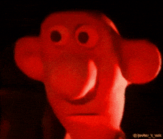Scared Oh No GIF