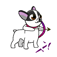 Goat_Animation happy dog yes no Sticker