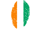 Flag Elephants Sticker