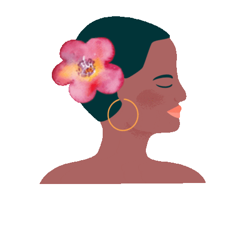 Women Flower Sticker by Shutterstock