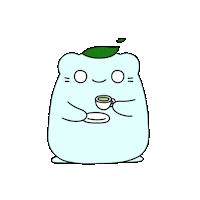hamzitown hamster 햄찌 이파리 hamzi Sticker