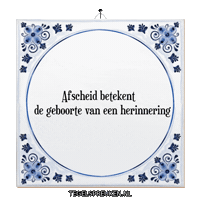 Moment Spreuk Sticker by Tegelspreuken.nl