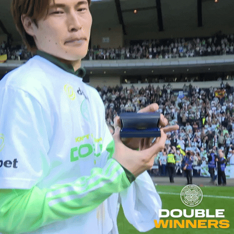 Hoops Medal GIF by Celtic Football Club