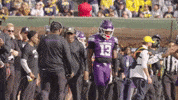 Big Ten Nod GIF by Northwestern Athletics