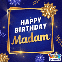 Happy Birthday Bday GIF by Lucas and Friends by RV AppStudios